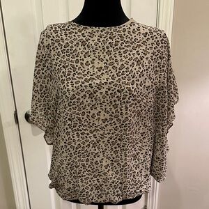 Leopard Print Women's Top